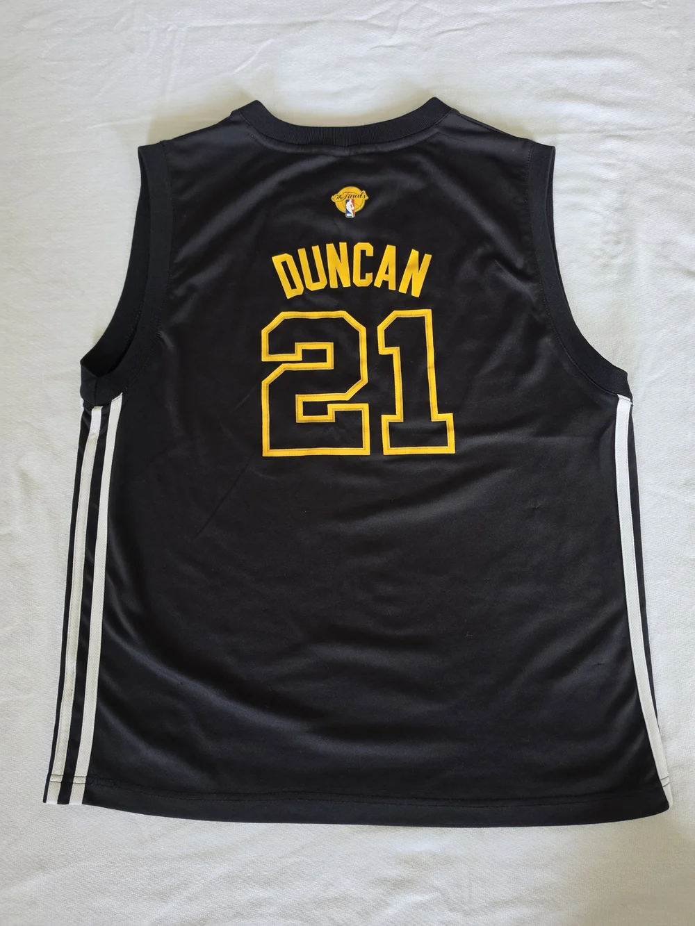 Tim Duncan #21 Adidas SA Spurs 2013 NBA Finals Edition Commemorative Jersey Adu